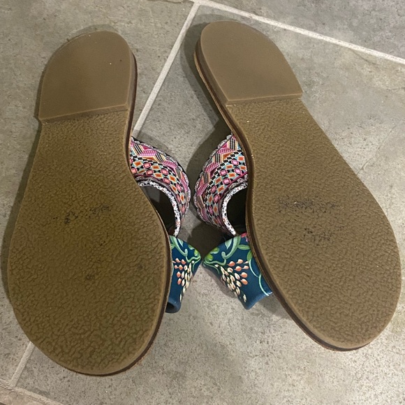 Johnny Was sandals. Comfortable all leather sandals. Size 7. - Picture 9 of 9